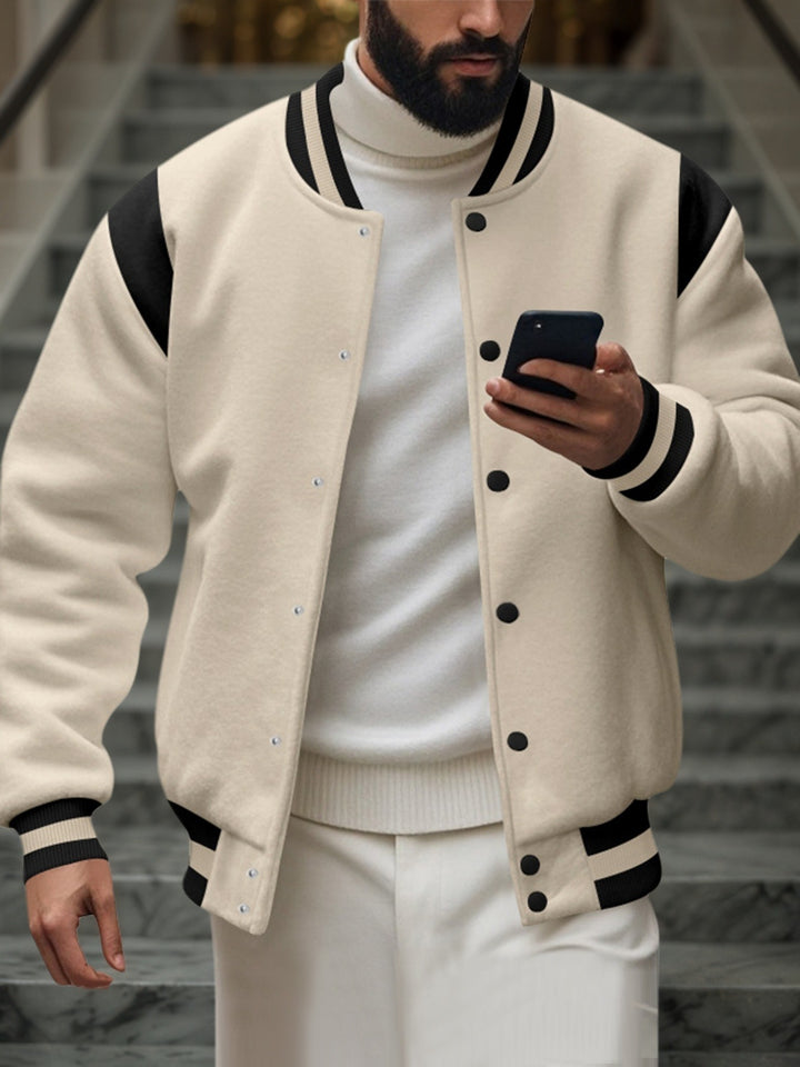 Men's Trendy College Jacket Mune Fashion