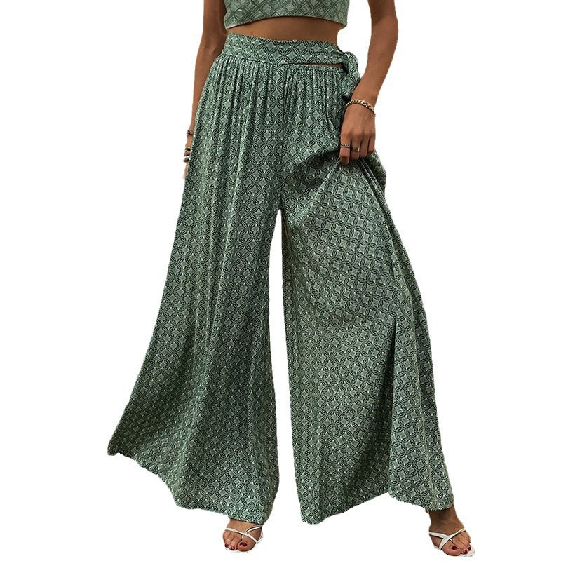 Ladies Wide Palazzo Pants Mune Fashion