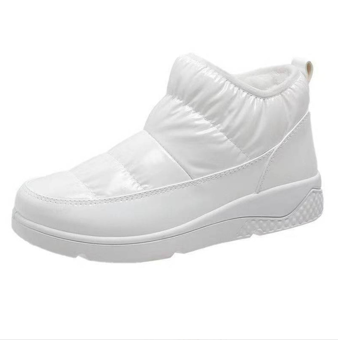 Women's quilted winter sneaker boots with thermal lining, elastic shaft and non-slip profile sole Mune Fashion