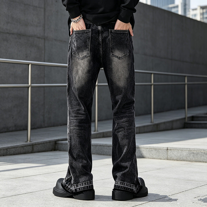 Men's Casual Straight Leg Jeans Mune Fashion