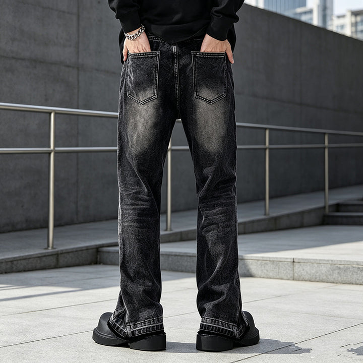 Men's Casual Straight Leg Jeans Mune Fashion