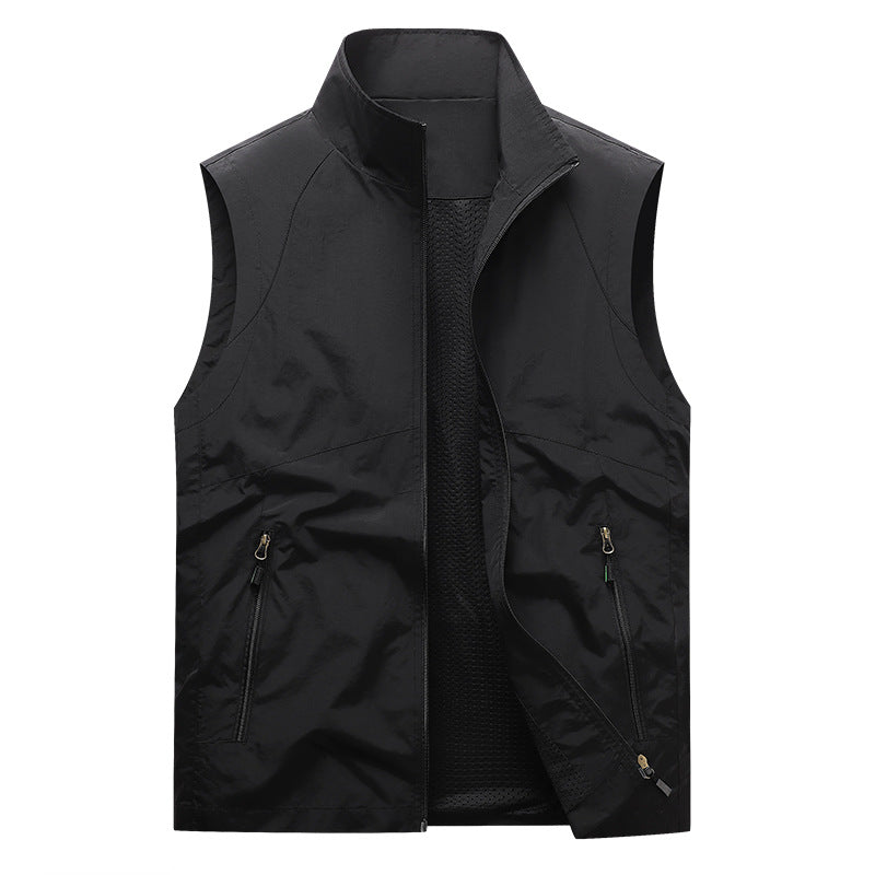 Women's Lightweight Outdoor Vest with Practical Pockets
