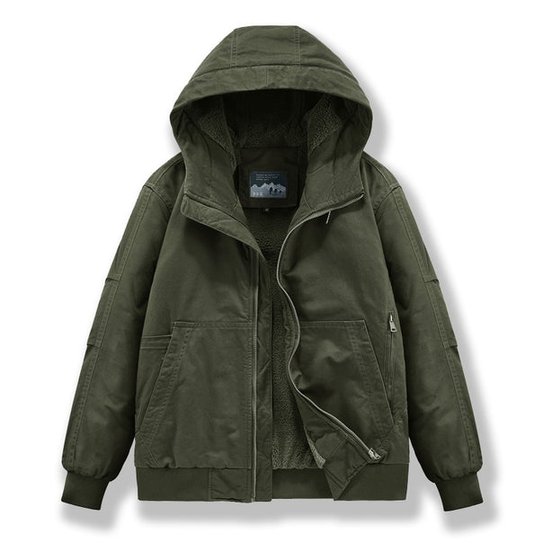 Men's Technical Bomber Jacket with Hood Mune Fashion