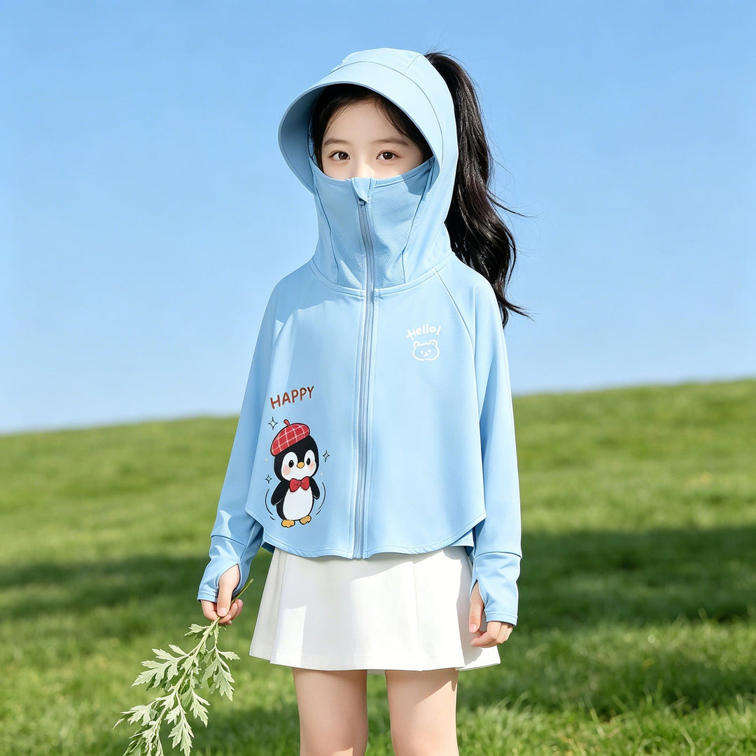 Women's UV protection jacket with hood and lightweight cotton material Mune Fashion