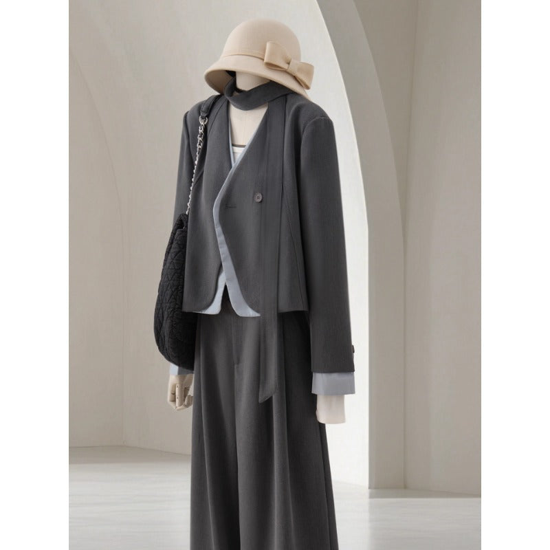 Women Elegant and Fashionable Two-Piece Suit Set Mune Fashion