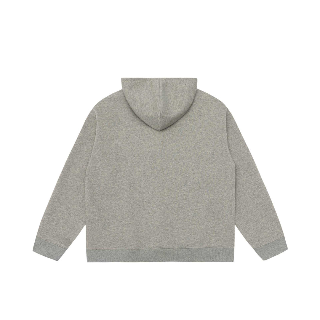 Unisex hoodie half-zip sweatshirt in oversized fit with kangaroo pocket Mune Fashion