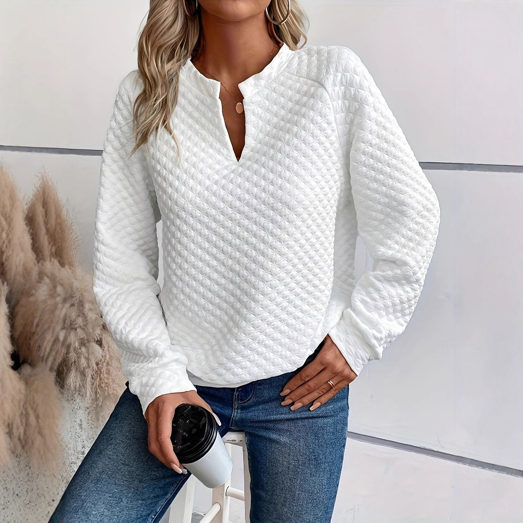 Women Stylish Stand-Up Collar Sweater Mune Fashion