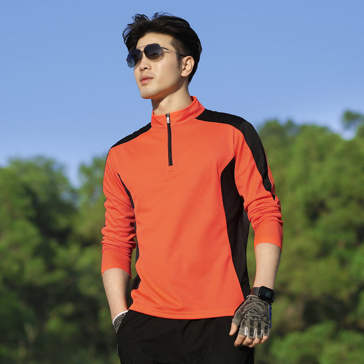 Women's Sports Long Sleeve with Half Zip and Breathable Inserts Mune Fashion