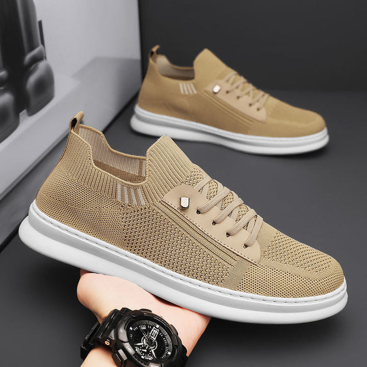 Women's Comfortable Knit Sneakers with Breathable Surface Mune Fashion