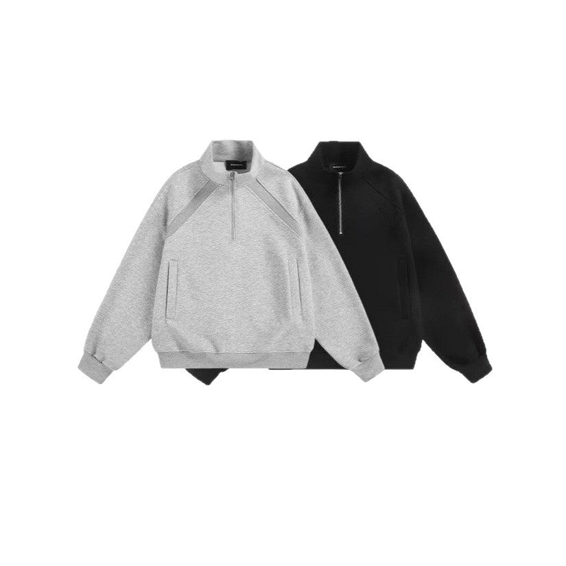 Women's Sporty Stand-Up Collar Sweater Mune Fashion