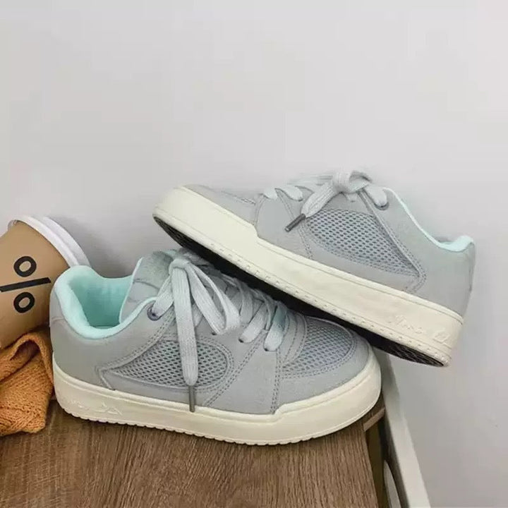 Women's Sporty Sneakers with Breathable Textile Upper and Comfortable Cushioning Mune Fashion