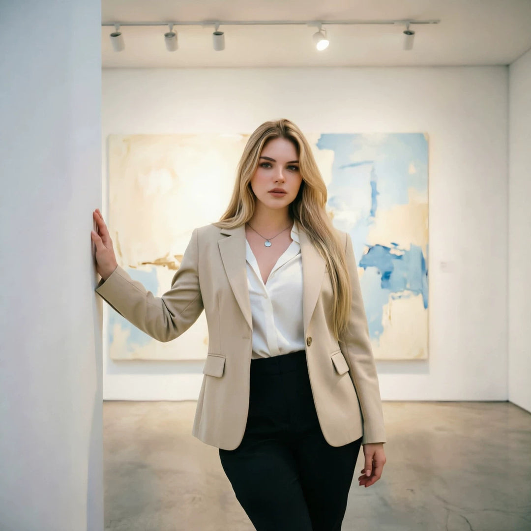 Women's Elegant Tailored Blazer Mune Fashion