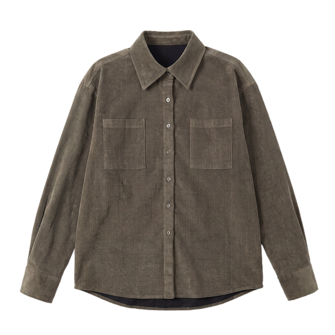Damen Weite Cordhosen Mune Fashion