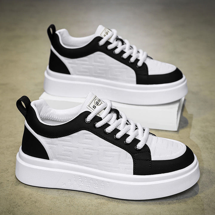 Women's Comfortable Sneakers with High Sole Mune Fashion