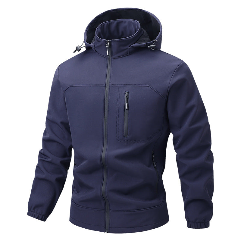 Men's Functional Sports Jacket with Hood and Jogging Pants Mune Fashion