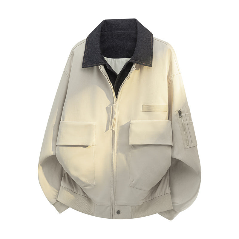 Men's Utility Jacket with Practical Pockets Mune Fashion