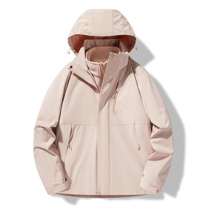 Men's Technical Outdoor Jacket with Adjustable Hood Design Mune Fashion 1787797283