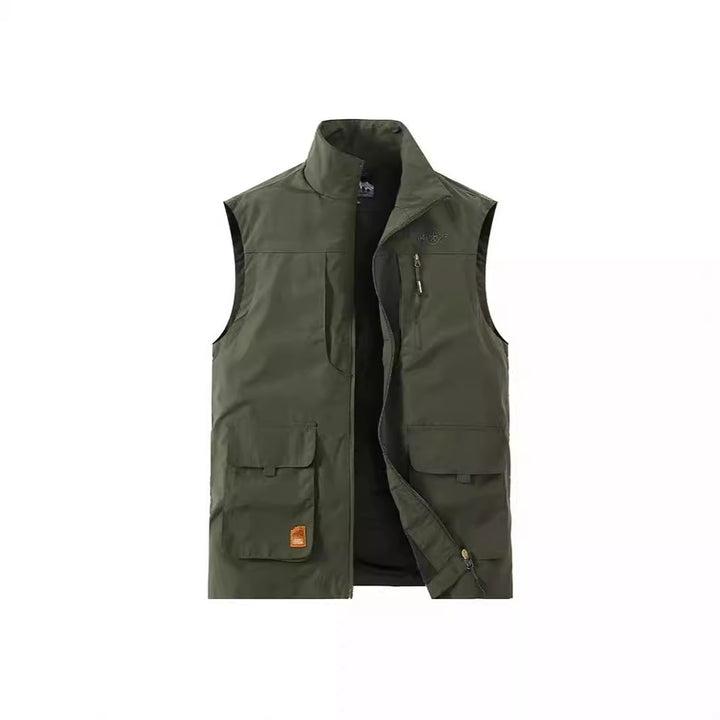 Men's Packable Functional Vest with Breathable Mesh Lining and Multi Pockets Mune Fashion
