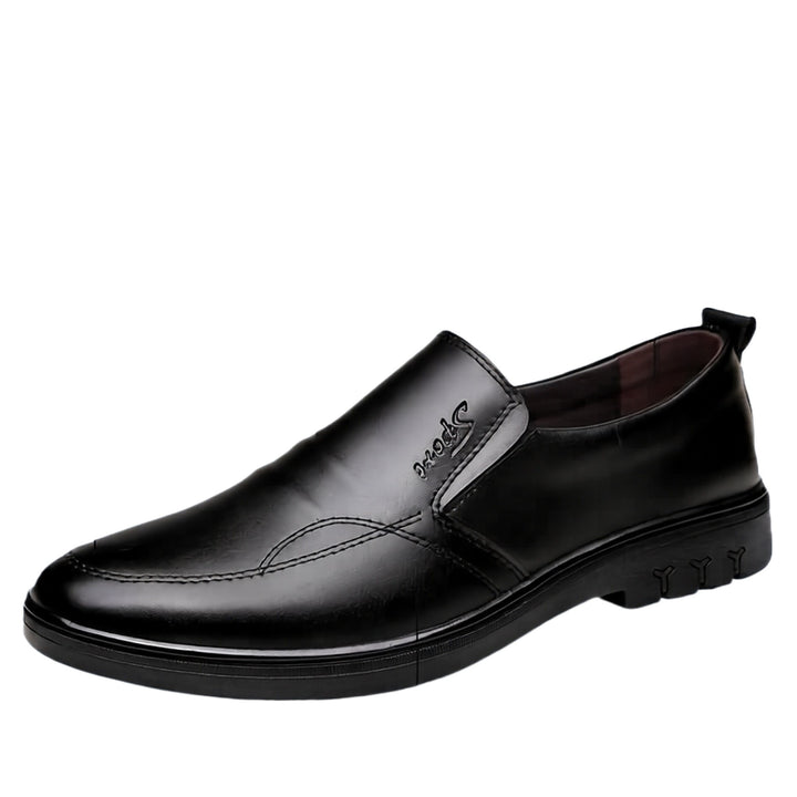 Men's Elegant and Comfortable Slip-On Leather Shoes Mune Fashion 1788175386