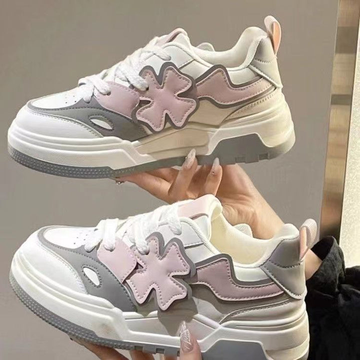Women's Trendy Sneakers with Stylish Star Design Mune Fashion