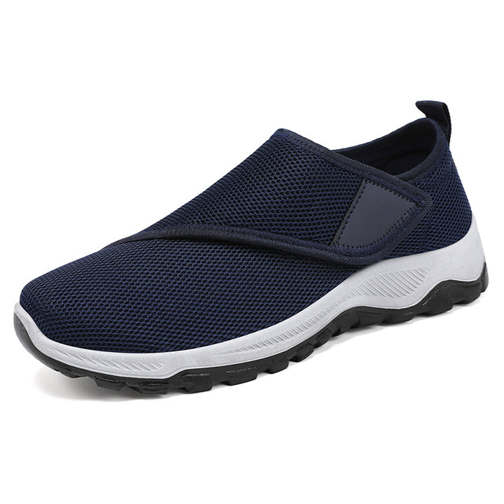 Women nan breathable Slip-On sneakers with Velcro and cushioned EVA midsole Mune Fashion