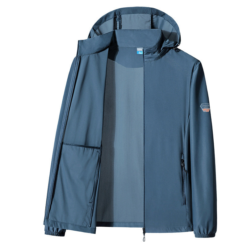 Men's Lightweight Functional Jacket with Hood