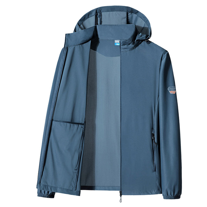 Men's Lightweight Functional Jacket with Hood