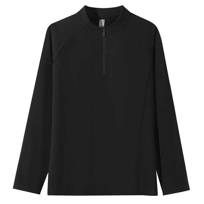 Women's sporty long sleeve shirt with zipper Mune Fashion