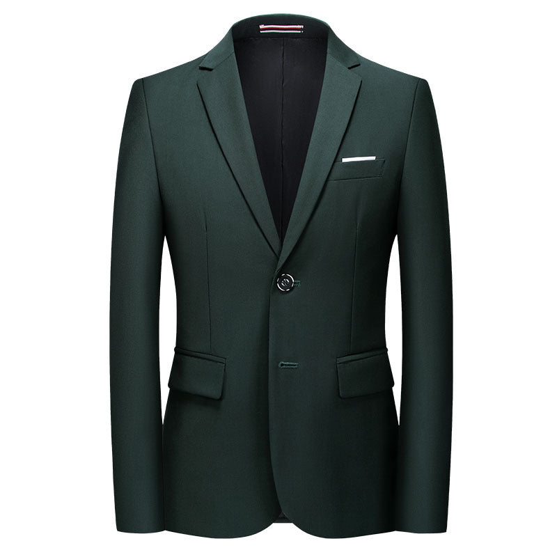 Men's slim-fit blazer with narrow silhouette, stretch content, and flap pockets Mune Fashion