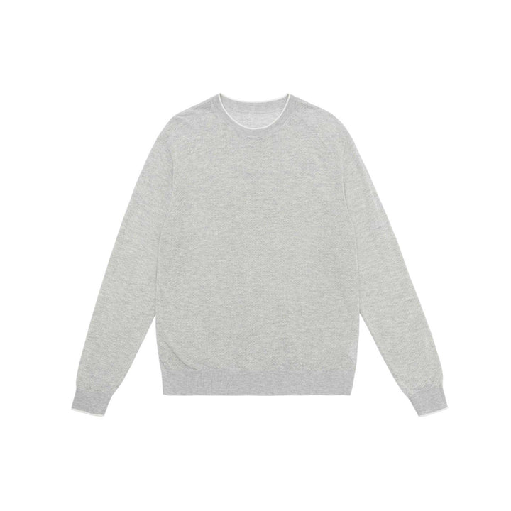 Unisex Lightweight crew neck sweater made of cotton blend with ribbed hem and raglan sleeves Mune Fashion