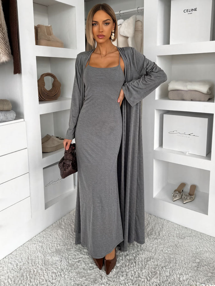 Women Long Maxi Dress with Flattering Cut Mune Fashion
