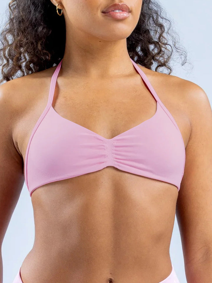 Women's Sporty Bikini with Padded Top and High Waist Mune Fashion
