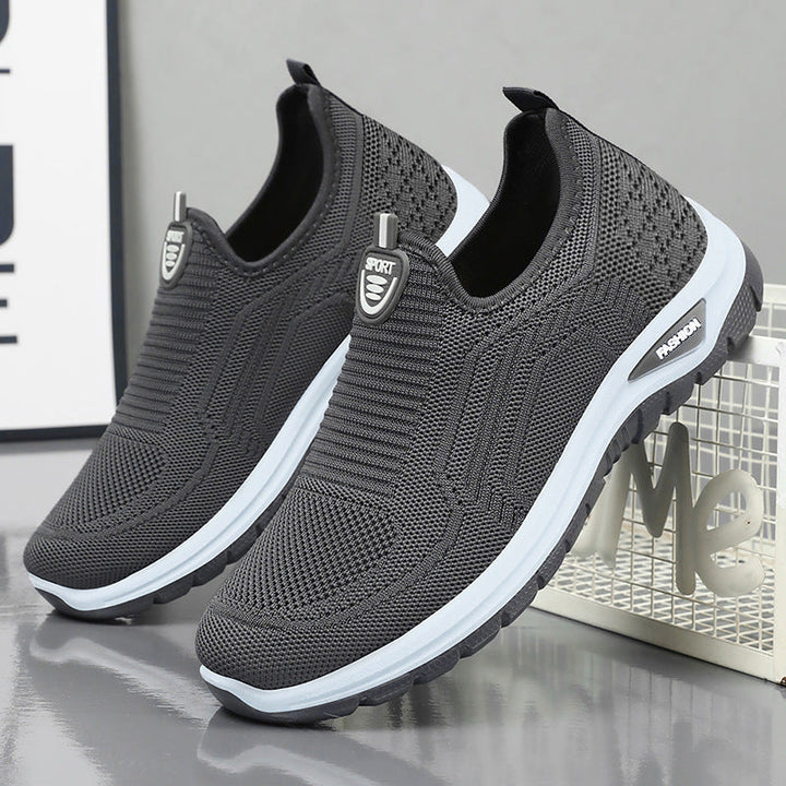 Women Breathable and Flexible Slip-On Sneakers Mune Fashion