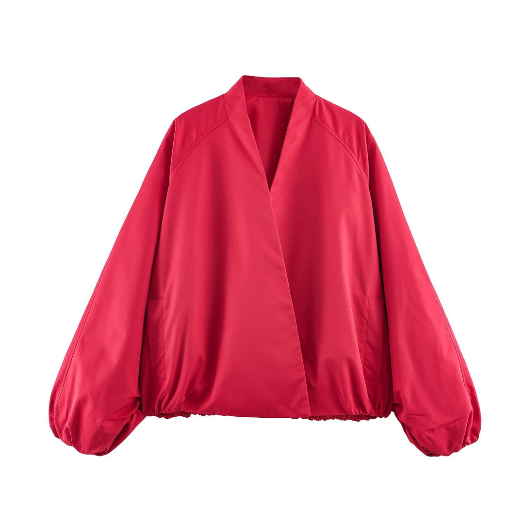 Women Oversize Kimono Jacket with Balloon Sleeves Mune Fashion