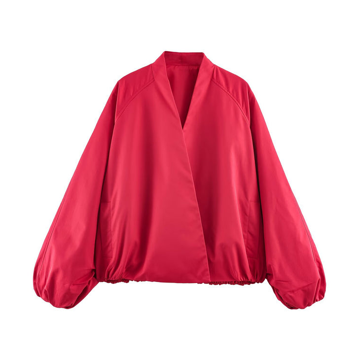 Women Oversize Kimono Jacket with Balloon Sleeves Mune Fashion