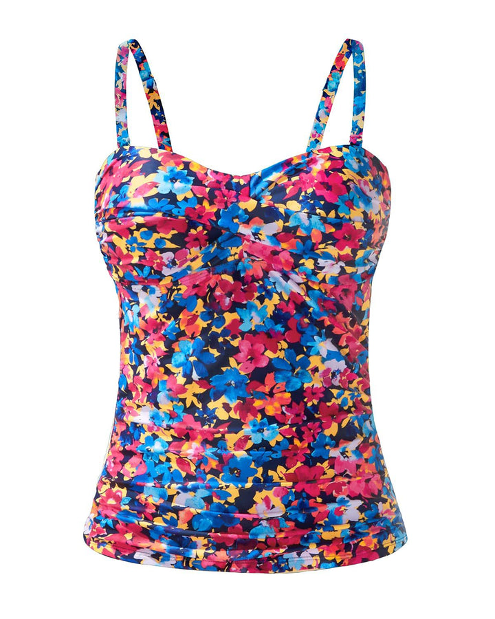 Ladies Tankini with sophisticated wrap design Mune Fashion