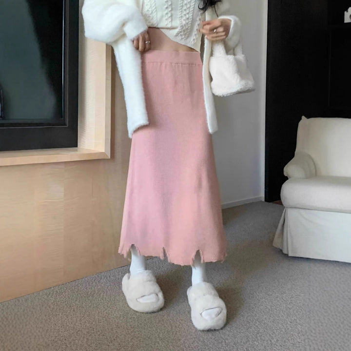 Ladies Long, flowing Skirt Mune Fashion