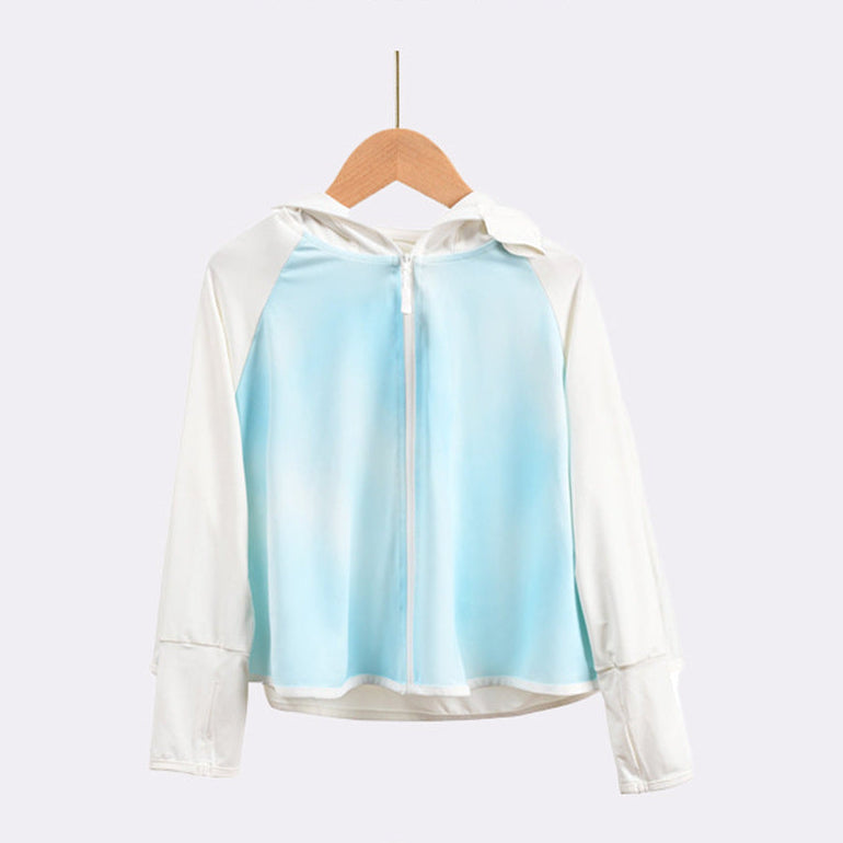 Girls functional UV protection jacket with hood Mune Fashion