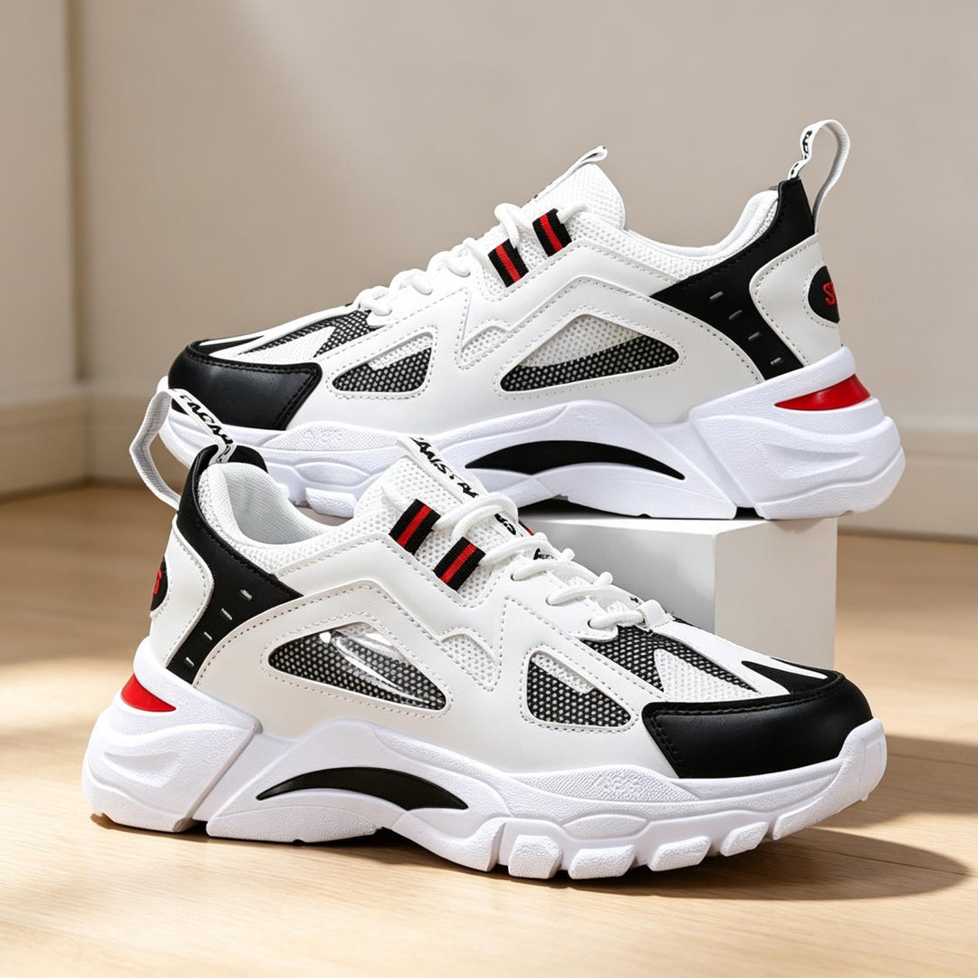 Unisex Sporty Sneakers with Breathable Mesh Mune Fashion