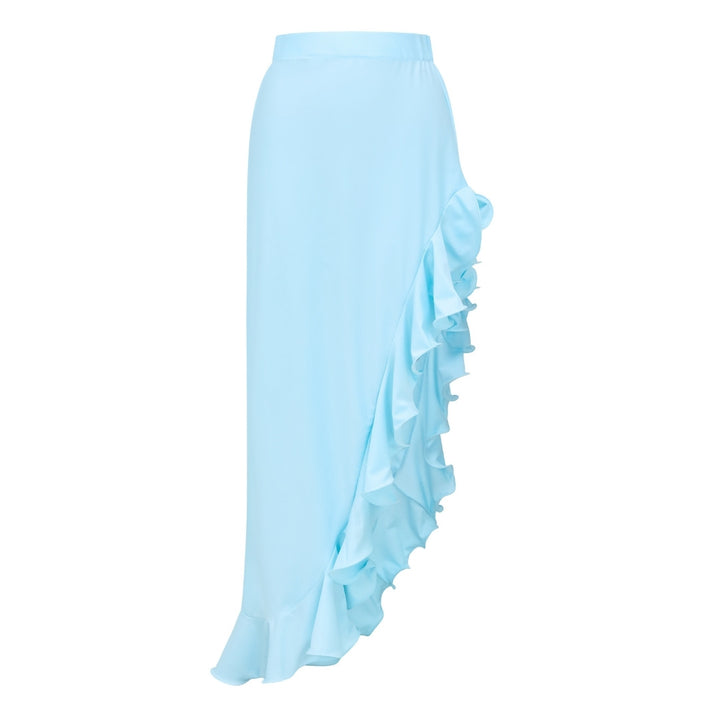 Women's swimsuit with voluminous ruffles and elegant maxi skirt Mune Fashion