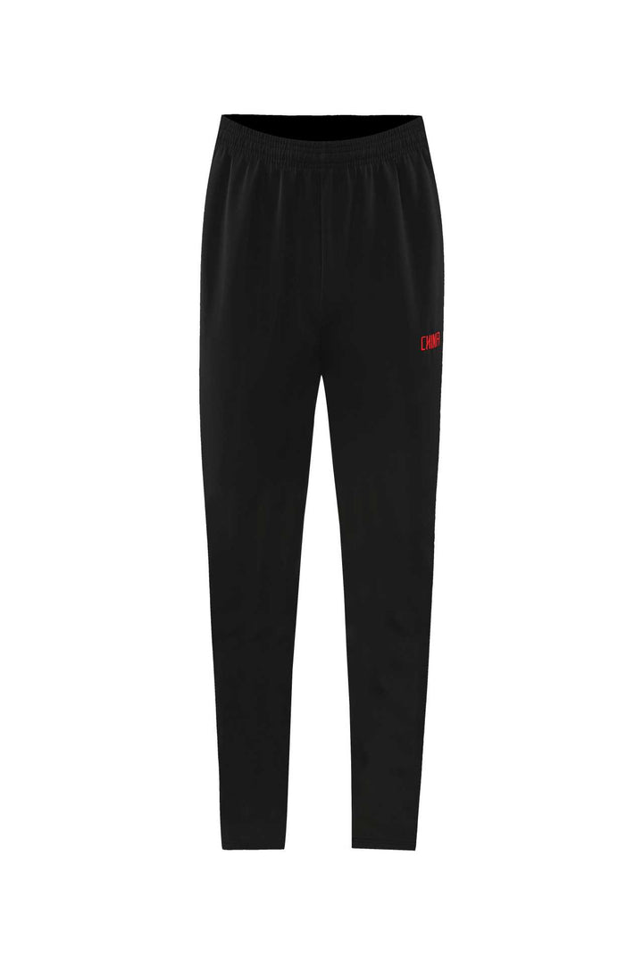 Men's Tapered Performance Training Pants with Elastic Comfort Waistband Mune Fashion