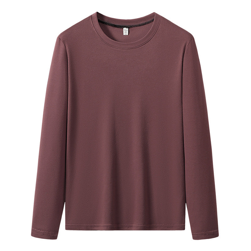 Men's Long-Sleeved Crew Neck Basic Sweatshirt made of Soft Cotton Blend Mune Fashion