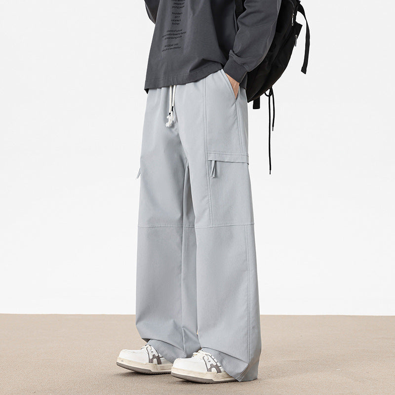Unisex Cargo Pants with wide fit and practical pockets