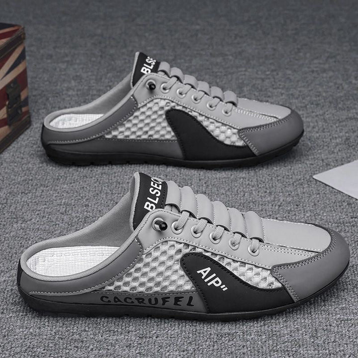 Men's Lightweight Slip-On Casual Sneakers with Breathable Mesh Design Mune Fashion