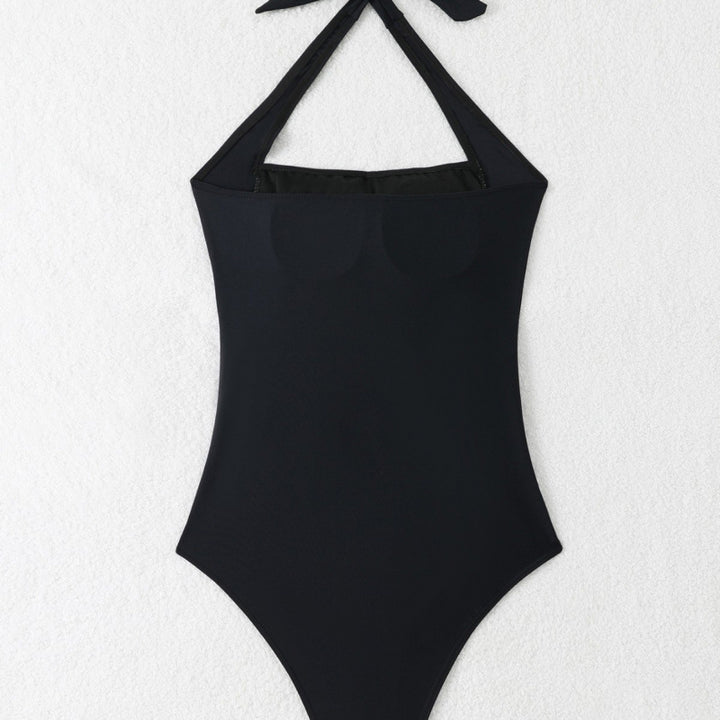 Women's Elegant Wrap Swimsuit with Ruffles Mune Fashion