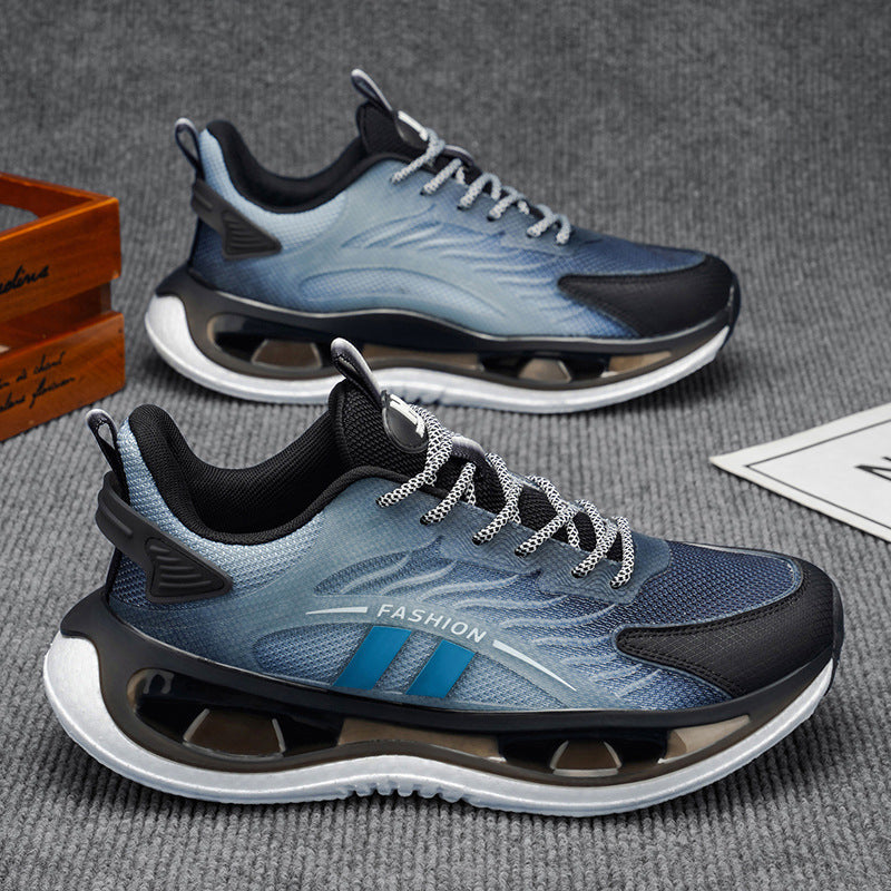 Women's sporty everyday sneakers with breathable inserts and innovative cushioning system Mune Fashion