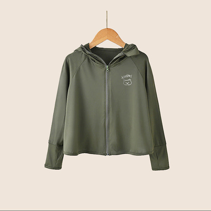 Women lightweight and breathable sports jacket with hood Mune Fashion
