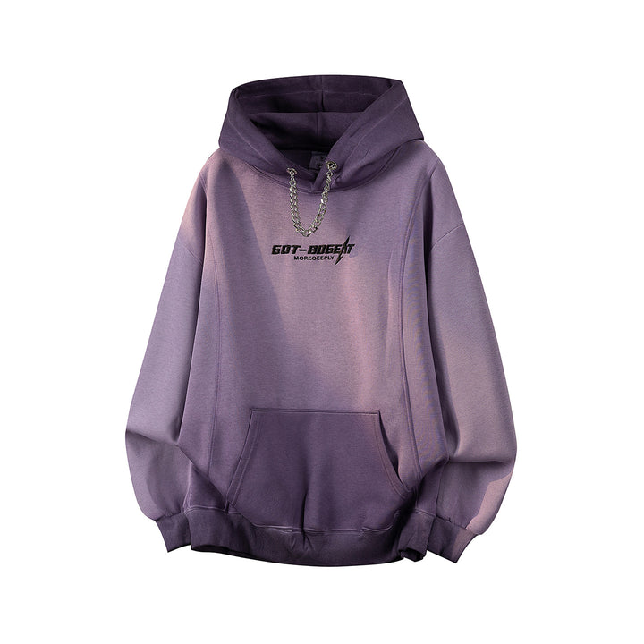 Unisex Oversize Hoodie with handwritten graphic print, kangaroo pocket & ribbed hem Mune Fashion