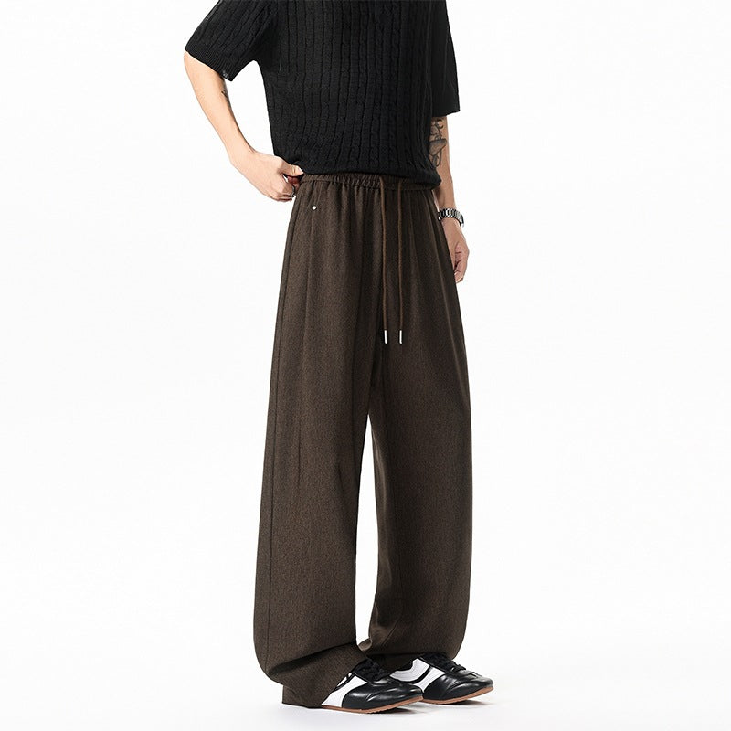 Women’s Palazzo Lounge Pants with Drawstring and Extra Wide Leg Mune Fashion