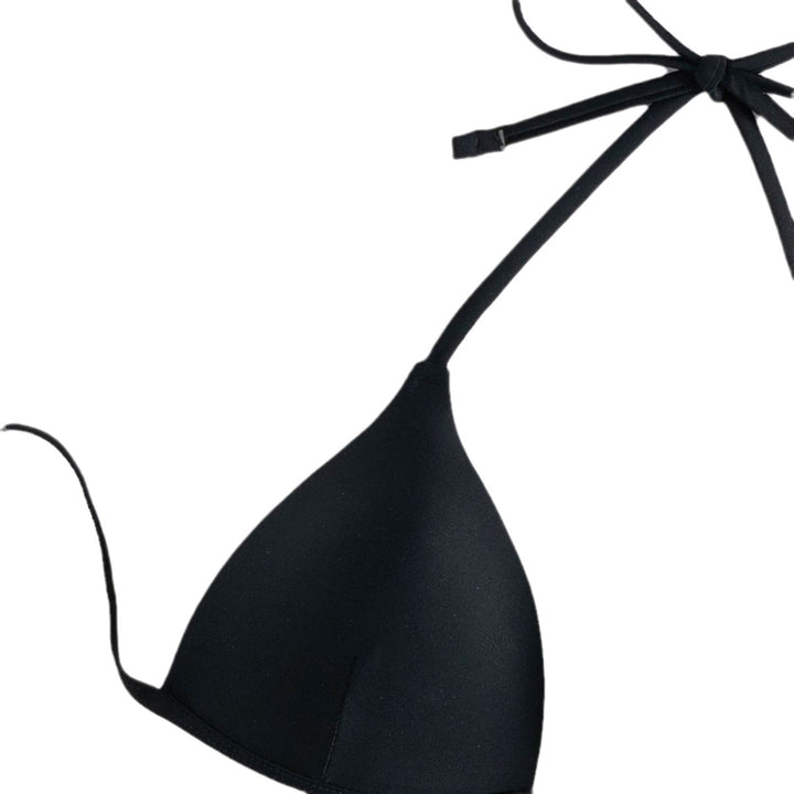 Ladies seductive triangle bikini with mesh skirt Mune Fashion